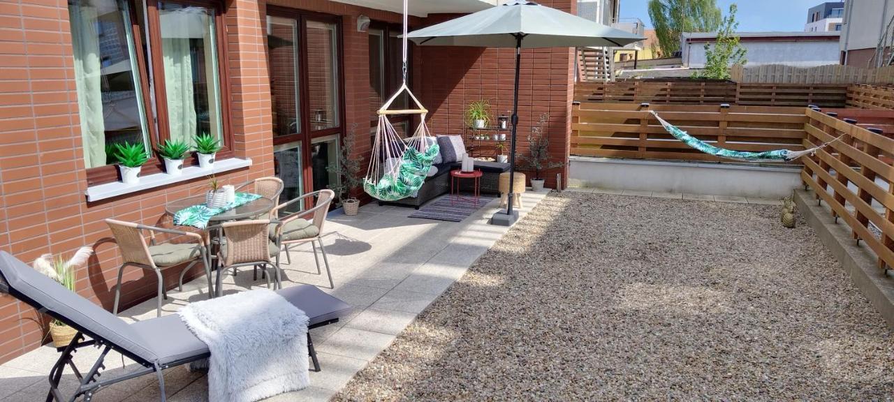 Apartamento Apartament Amber Z Duzym Tarasem Kołobrzeg Exterior foto