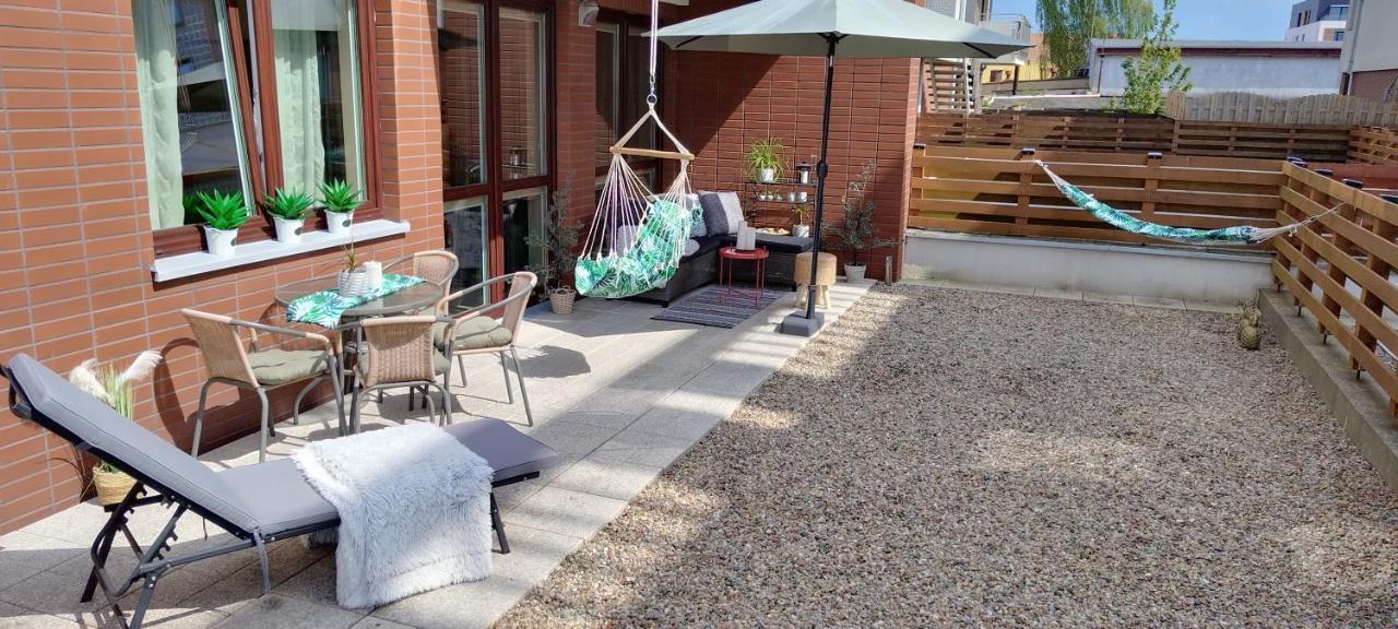 Apartamento Apartament Amber Z Duzym Tarasem Kołobrzeg Exterior foto