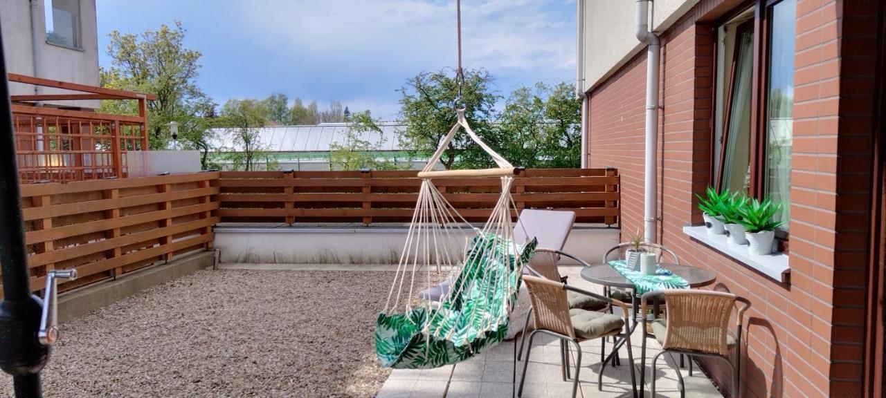 Apartamento Apartament Amber Z Duzym Tarasem Kołobrzeg Exterior foto